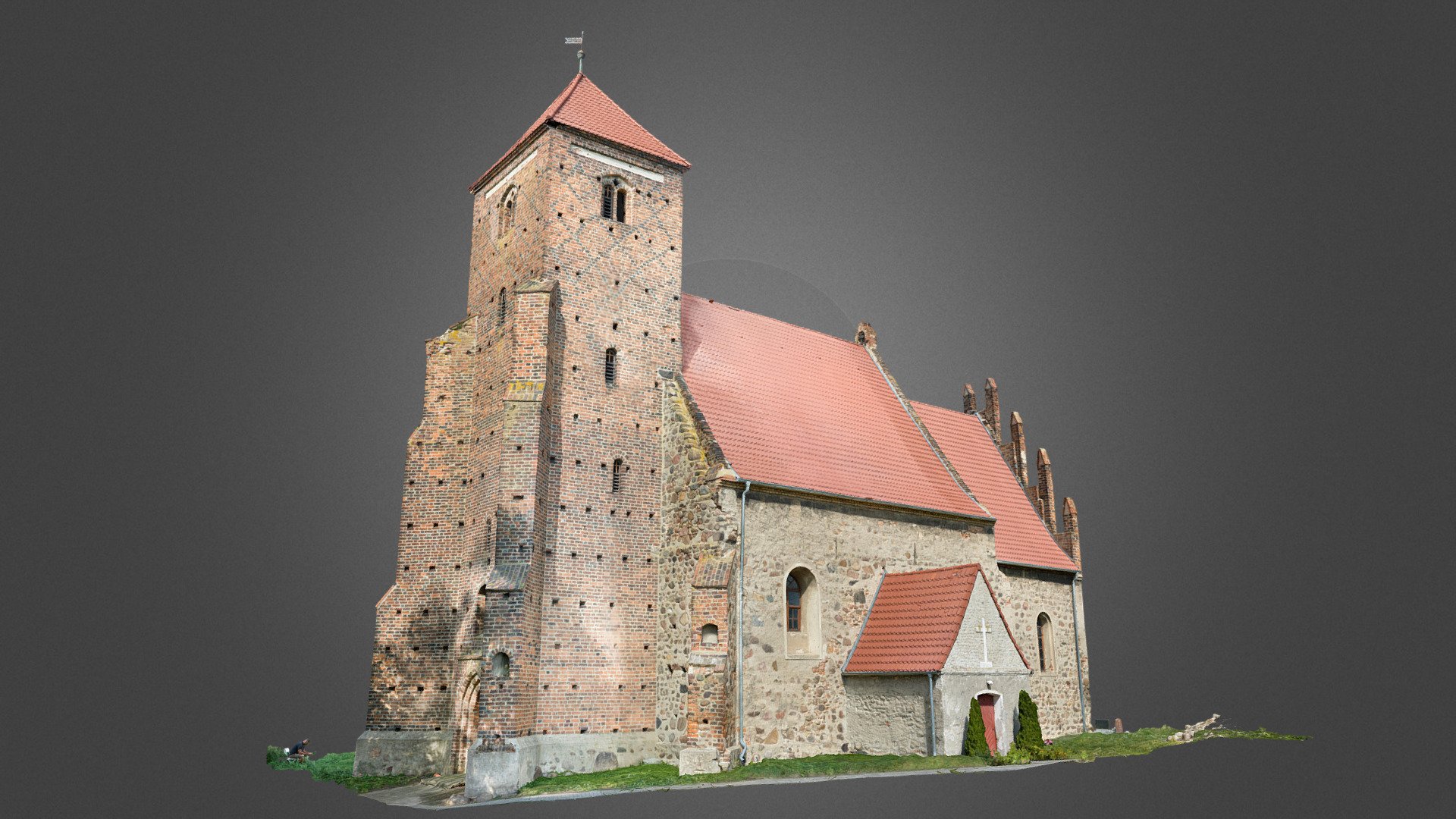 Nielubia - kościół św. Michała Archanioła — Sketchfab embed 3D viewer