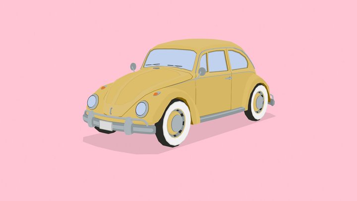 1960's Automobile (Part Six) 3D Model