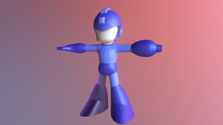 Rockman [WIP] 3D Model