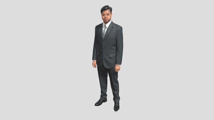 Corporate Portrait In A Gray Suit