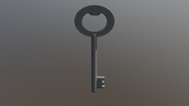 Chave antiga 3D Model