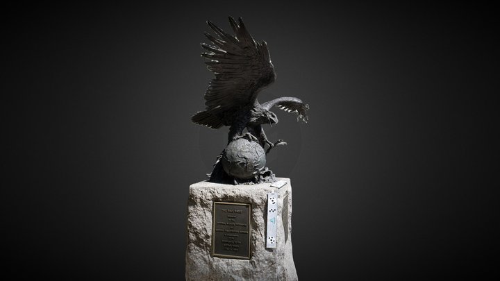 "The Bex Eagle" Statue 3D Model