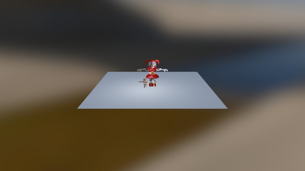 Circus Baby and Bidybab