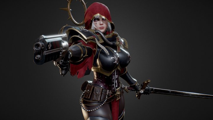 Sister Lacrima 3D Model