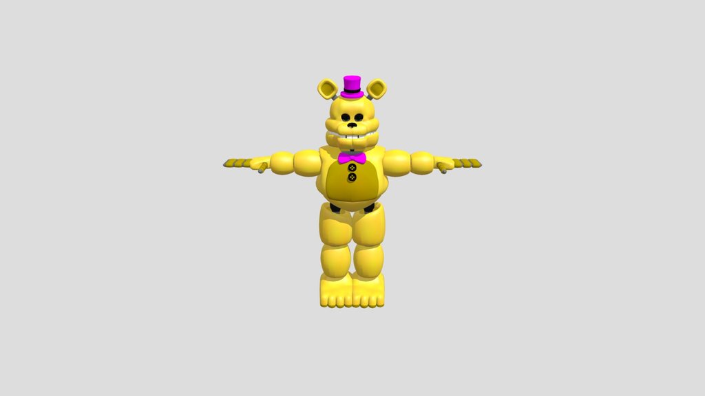 Roblox mesh fredbear