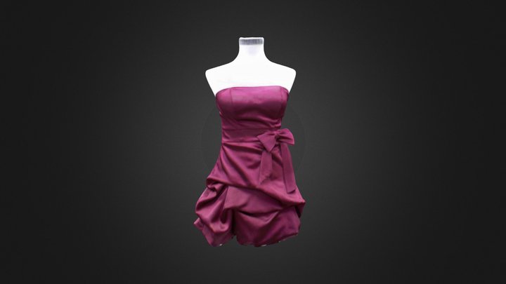 Red Dress 209k 3D Model