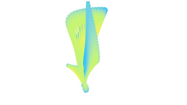 Florish Pin 3D Model