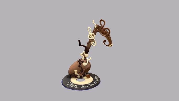 musique 3D Model