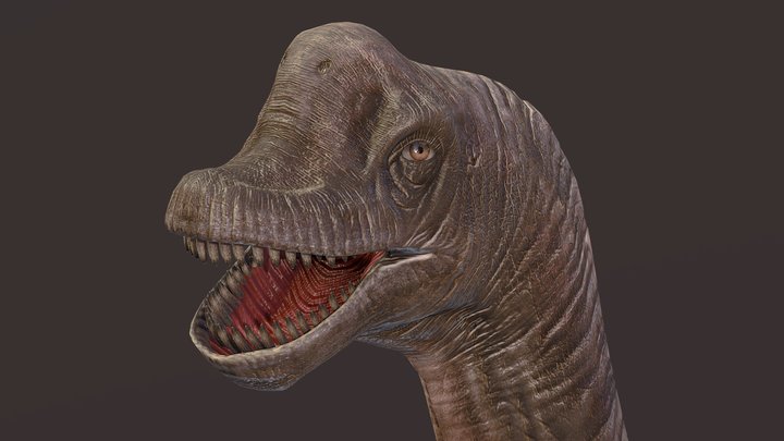 Brachiosaurus 3D Model