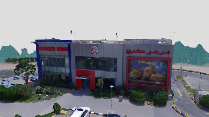 Burger King 3D Model