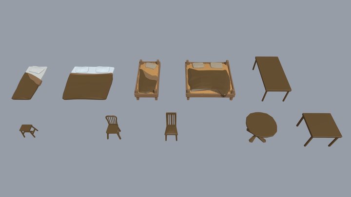Furniture FREE 3D Model