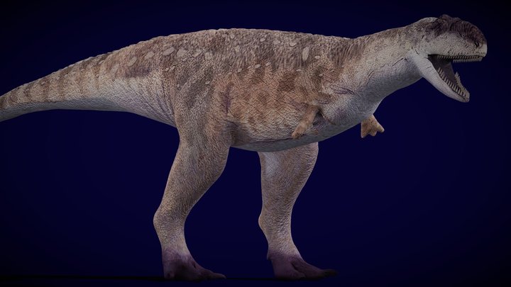 Animated Rajasaurus (Free) – Gratis 3D-model STL