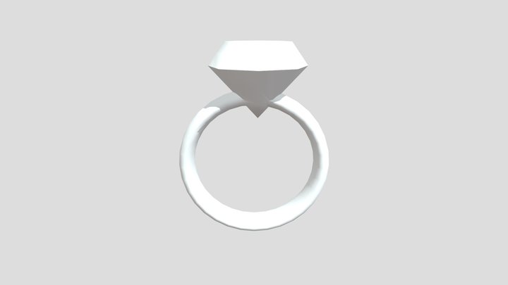 Diamond Ring 3D Model