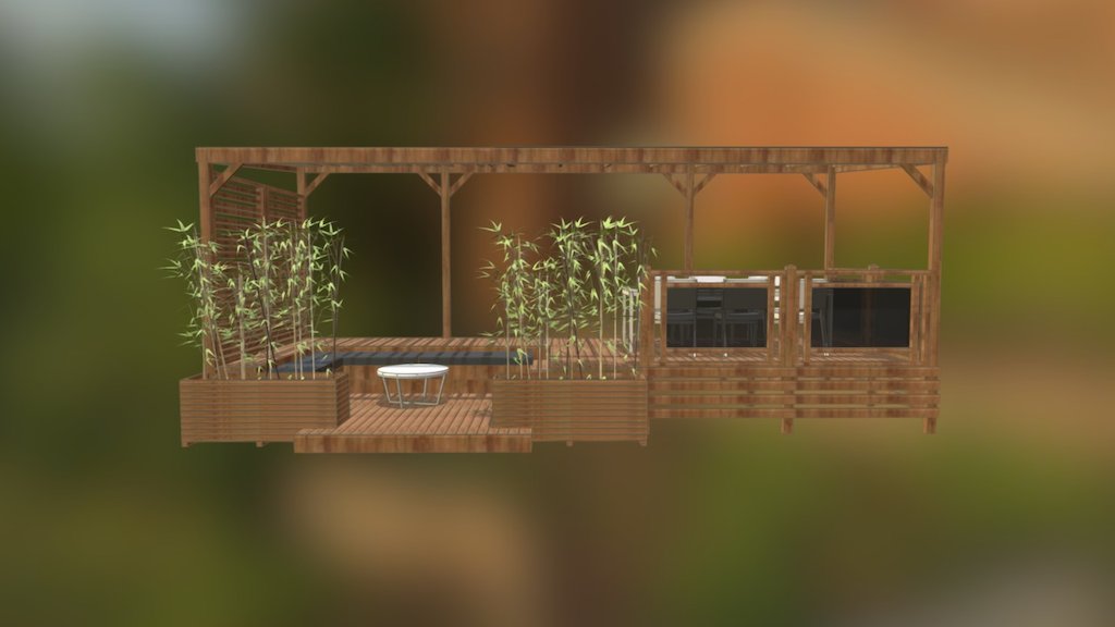 Terrase luxe podium design