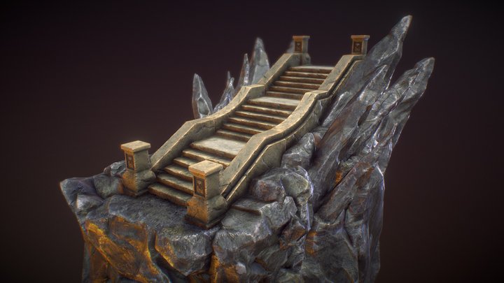 Stairway to Doom 3D Model