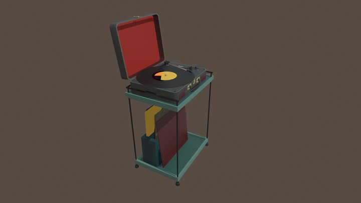 vinyl 3D Model