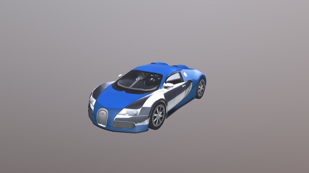 Bugatti Veyron Bleu Centenarie