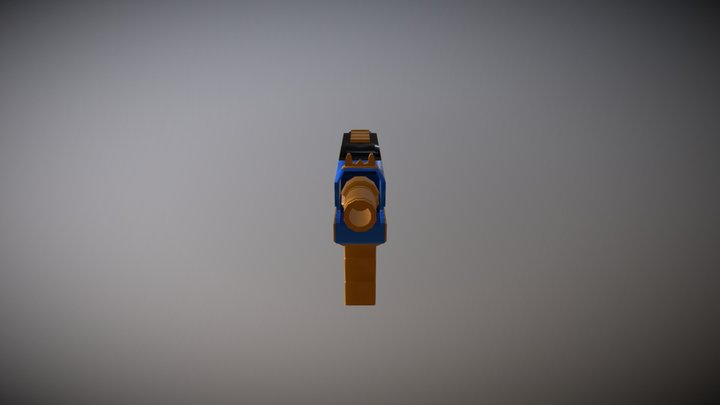 "The Predator" Nerf Rifle 3D Model