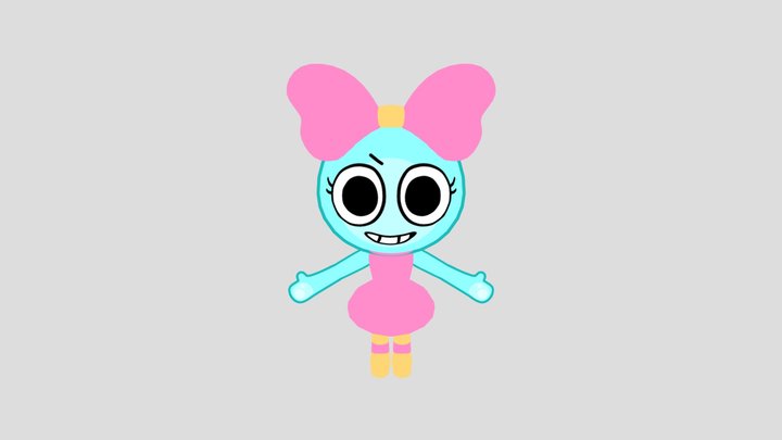 poppy_official_-_dandys_world 3D Model