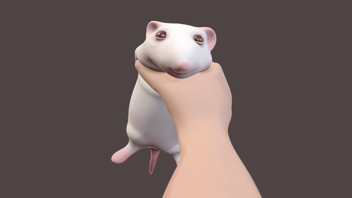 Fat Rat 3D Model