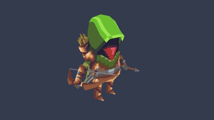 Ittybittyranger 3D Model
