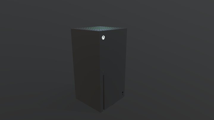 Xbox Series X 3D Model