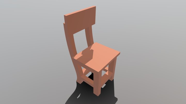 silla 3D Model