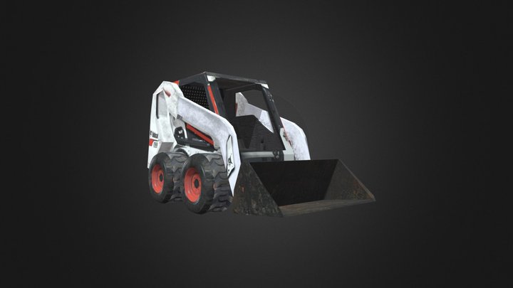 Bob Cat LowPoly 3D Model