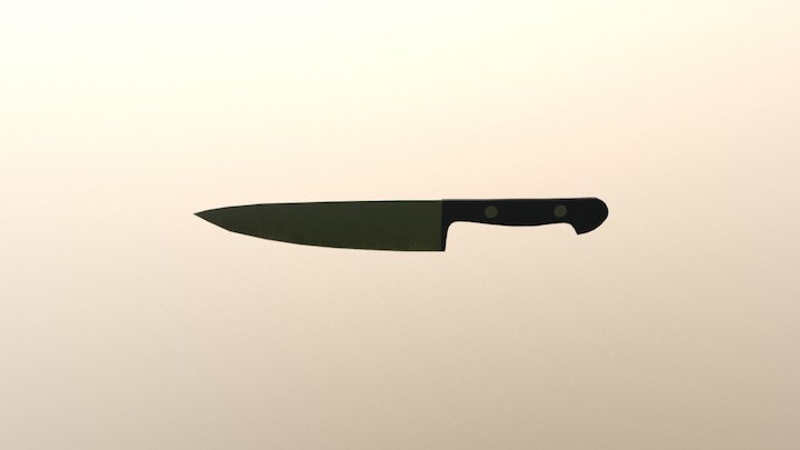 Kintchen Knife 3D Model