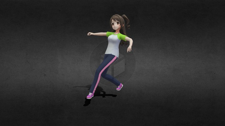 dancing girl animation