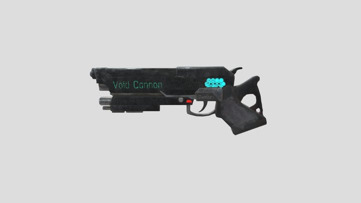 Sci Fi Pistol 3D Model