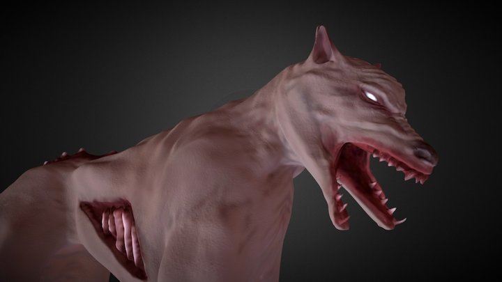 Lobo Zombie 3D Model