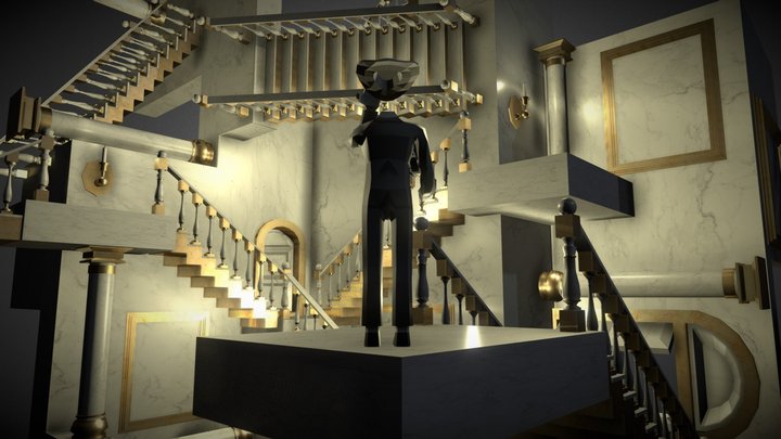 1111448079_馬勤展_白色迷宮 3D Model