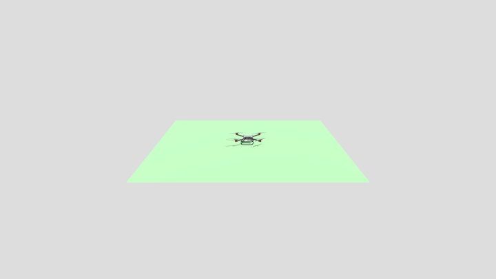 FPV Drohne 3D Model