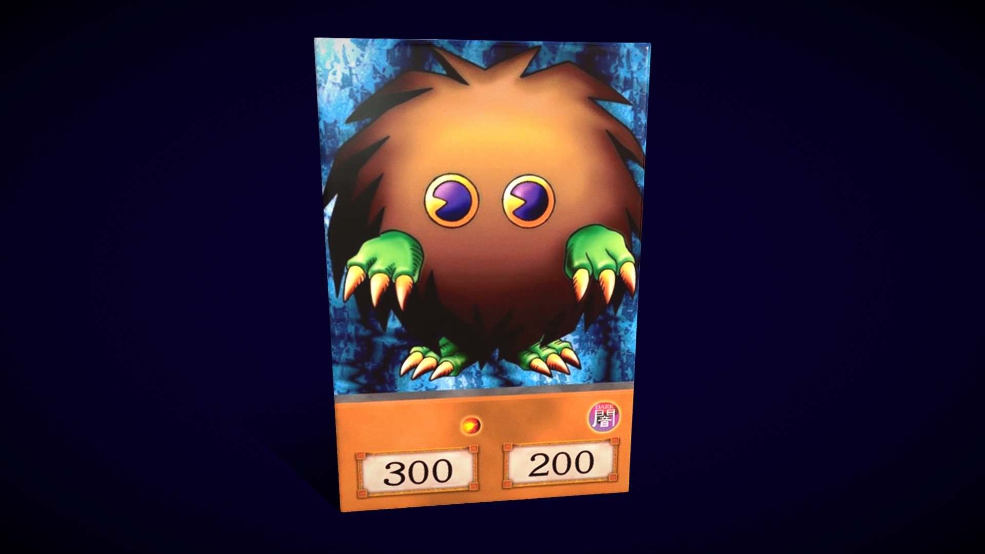 Kuriboh Card Buy Royalty Free 3D model by Gabriel Diego (gabrieldi