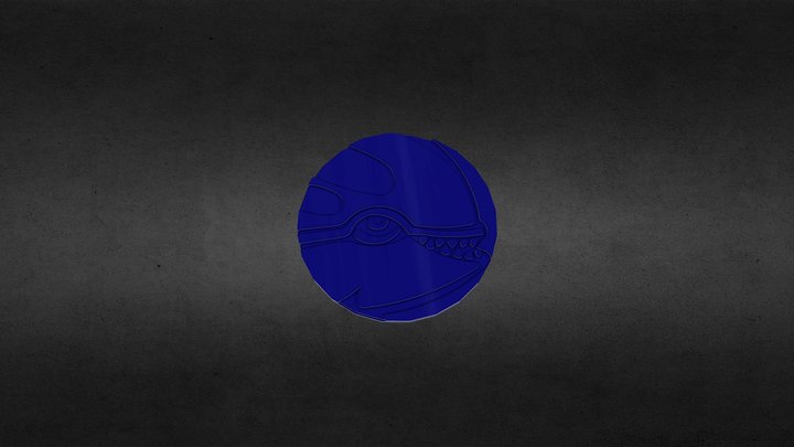 Pokémon TCG - Kyogre Coin – Modello 3D gratuito STL