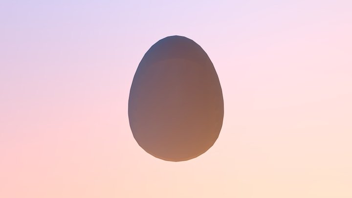 Dino Egg 3D Model