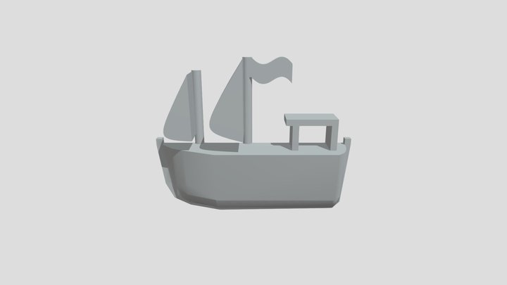 Boat 3D Model