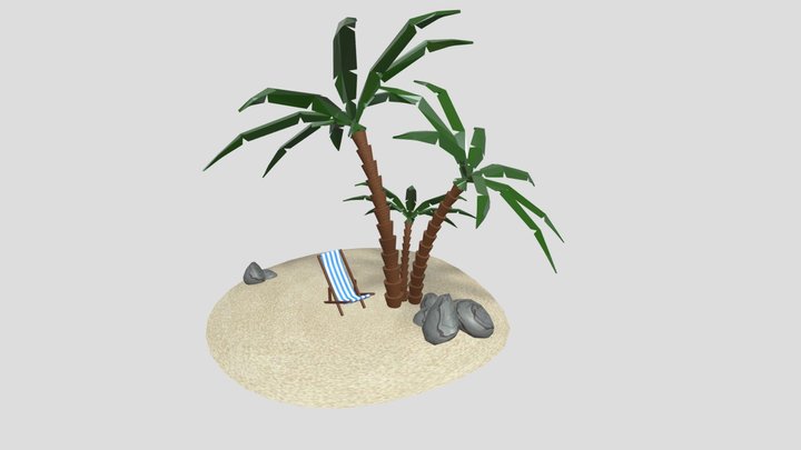 Island 3D Model