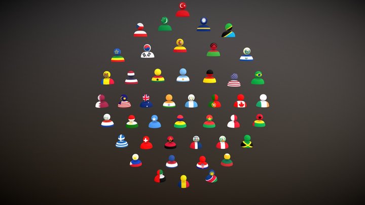 Flags 3D models - Sketchfab