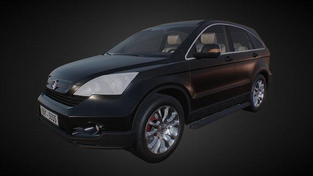 Honda_CR_V_2007_Final 3D Model