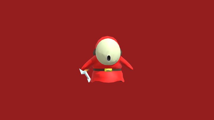 Super Mario - Ghost Guy – Kostenloses 3D-Modell STL