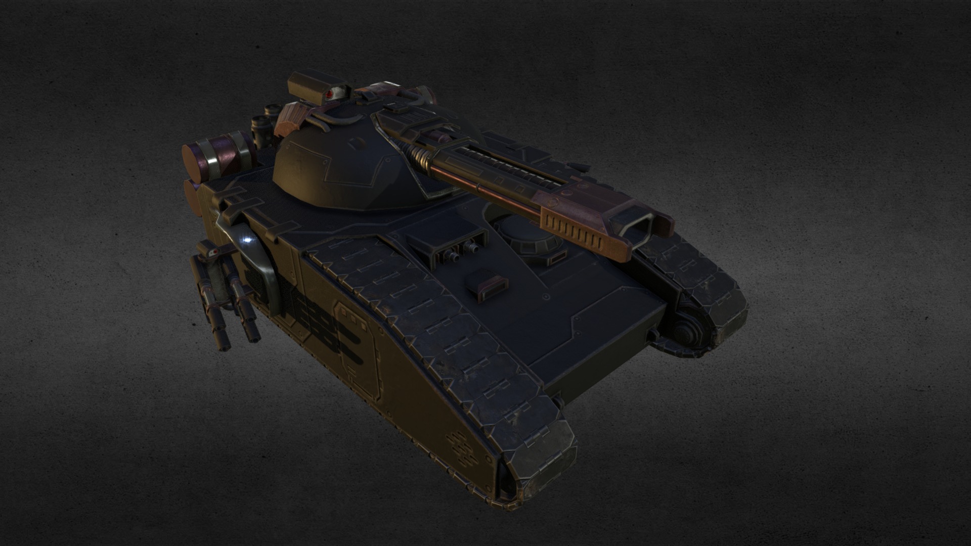 Warhammer Glaive Tank 3d Model By Skyeshark D64a283 Sketchfab