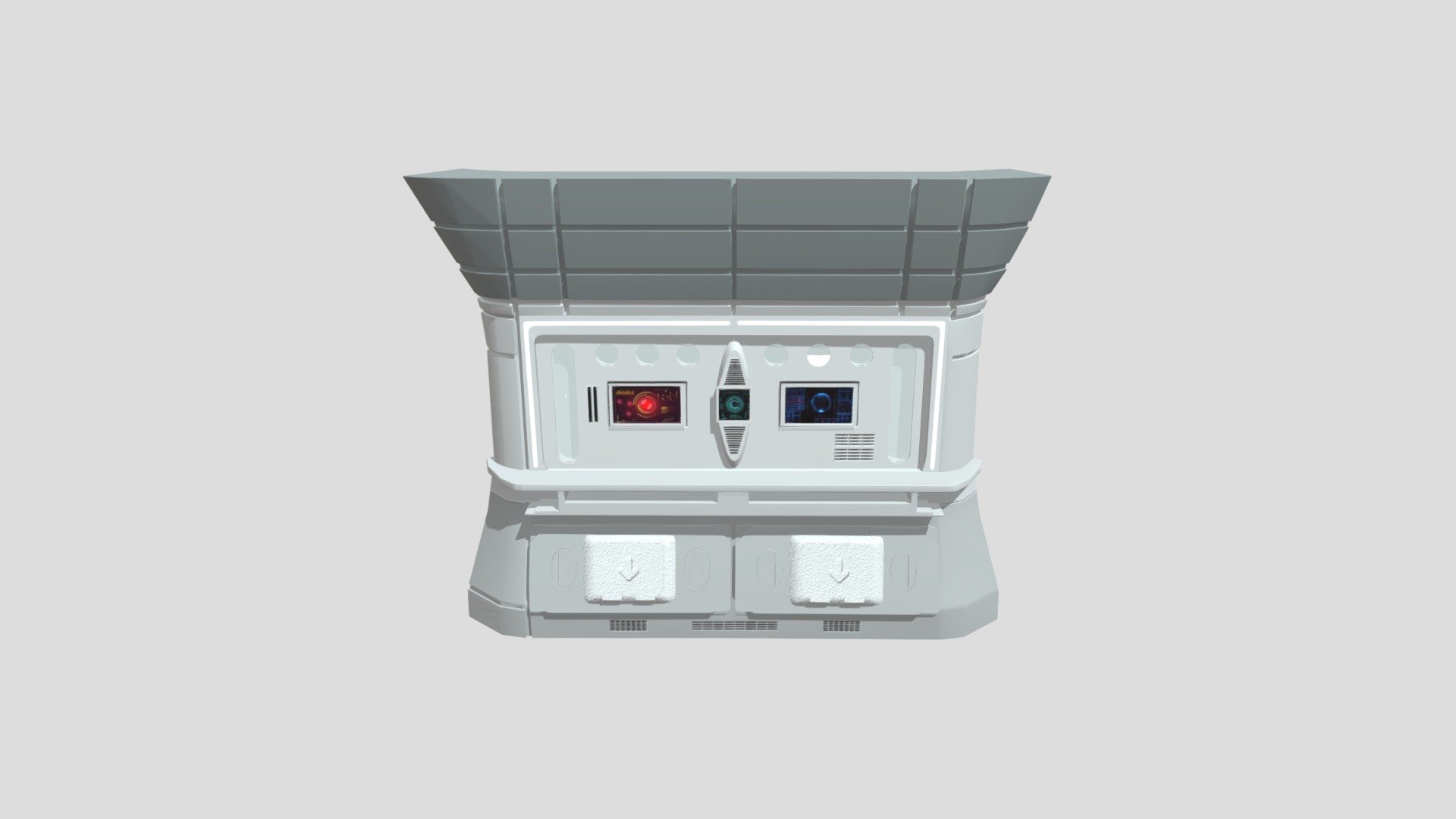 Mid-Poly Panel (2) Alien: Prometheus
