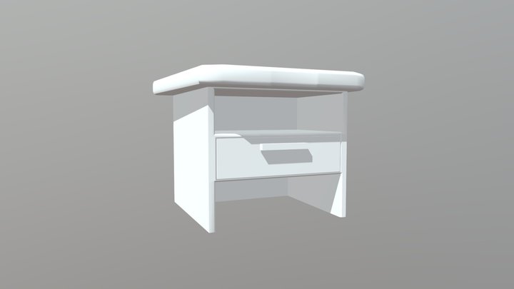 Drawer Table 3D Model