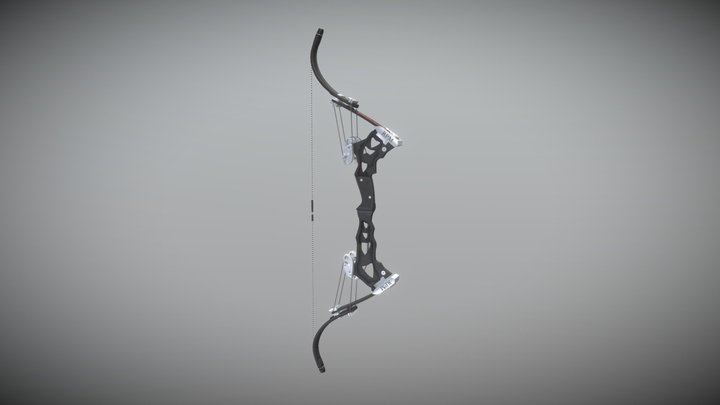 RPM Nitro Bowfishing Bow 3D Model