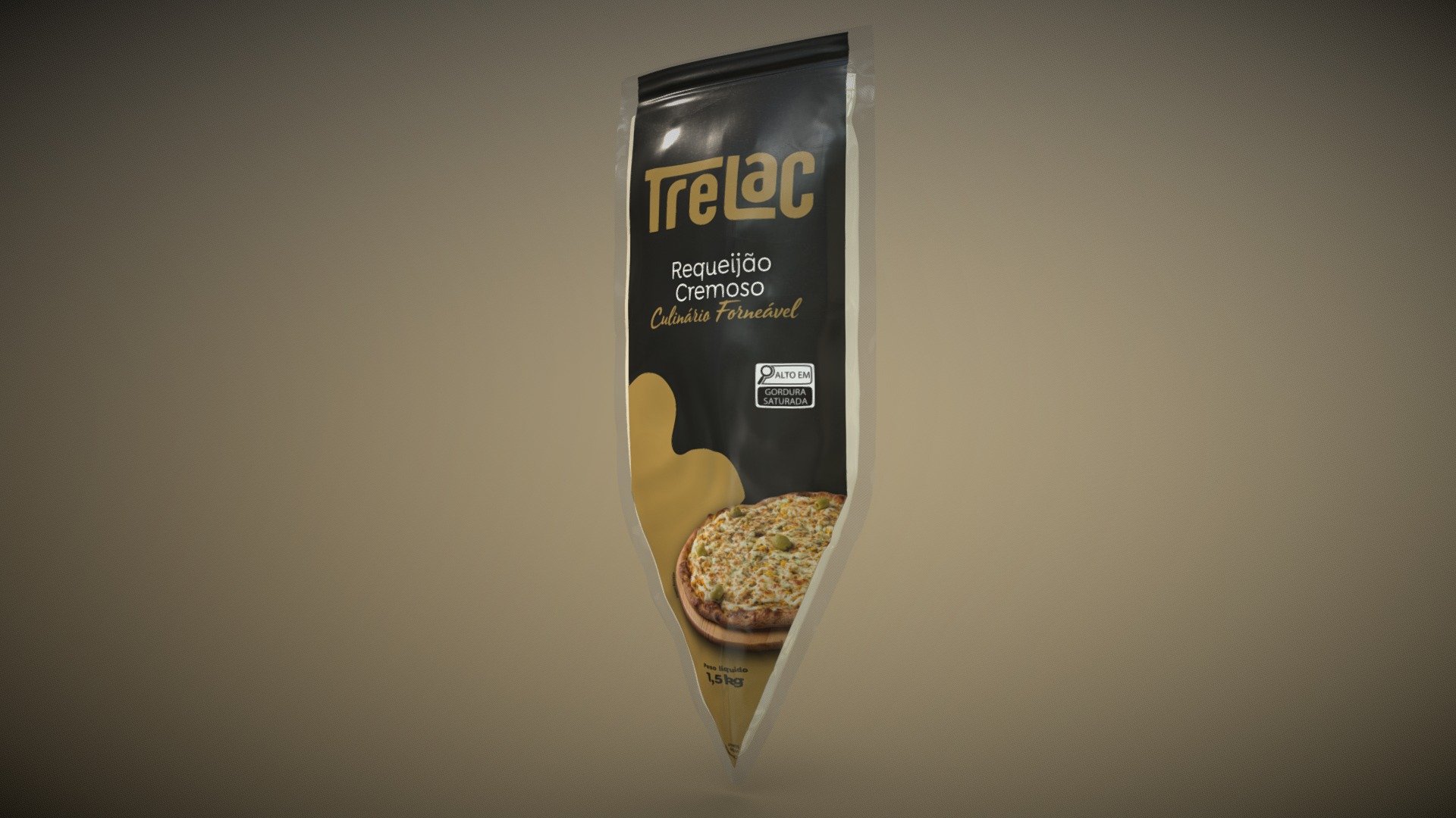 TRELAC - Bisnaga V Requeijão Culinário 1,5 kg - 3D model by Sealed Air ...