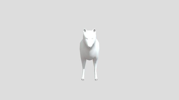 wolf 3D Model