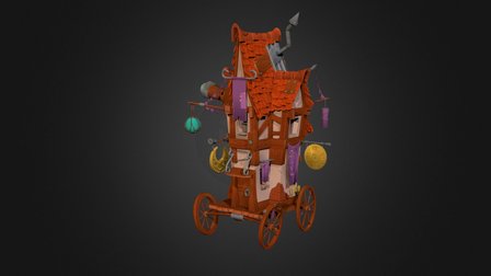 The House That Rolled 3D Model
