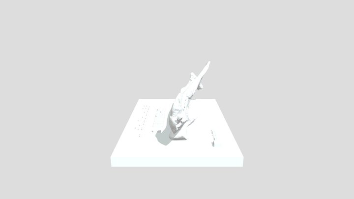 w/scale - Specimen 3 - Paleontologists for a Day 3D Model